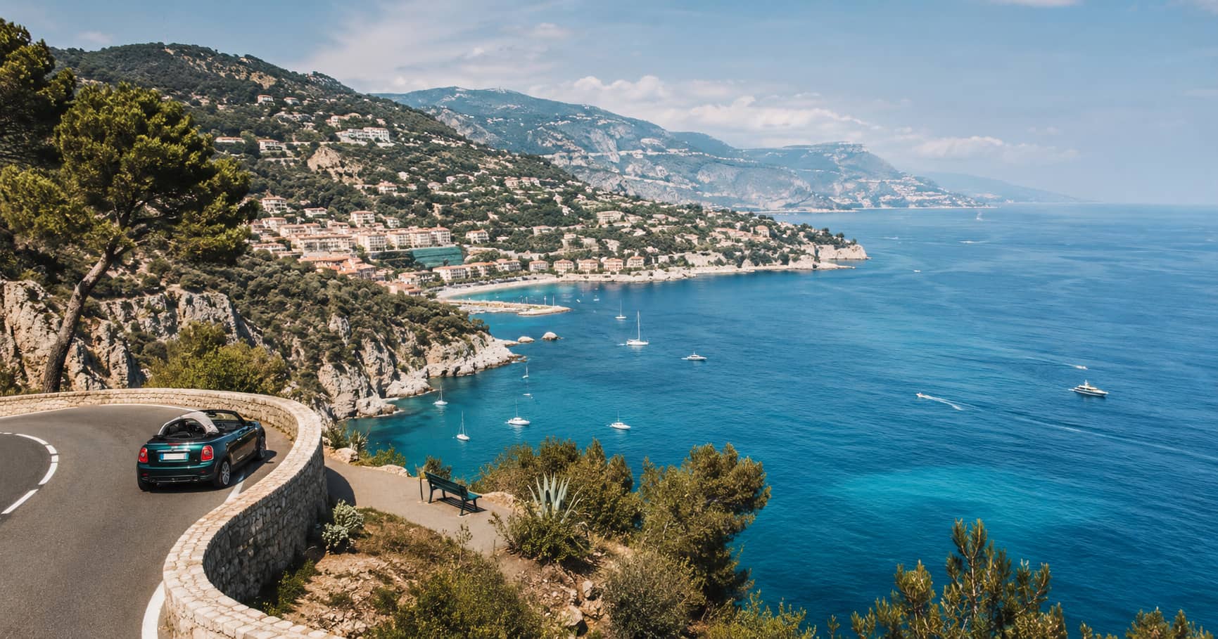 Nice to Monaco Scenic Road Trip